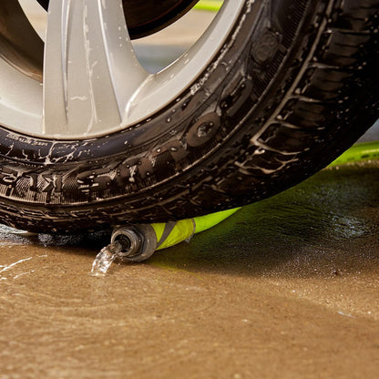 Garden Lead-In Hose with Swivelgrip, 5/8 In. X 10 Ft., Lightweight All-Weather Water Hose, Durable and Flexible, Leak-Free Connections