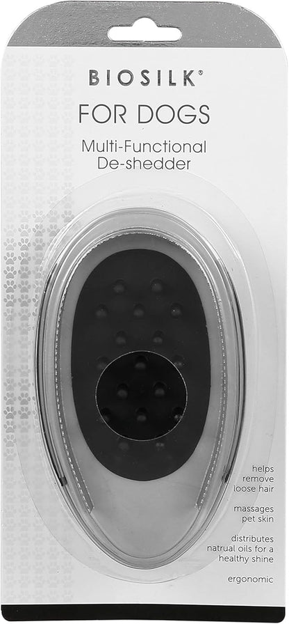 2-In-1 Palm Deshedding and Massage Brush for Dogs of All Coat Types